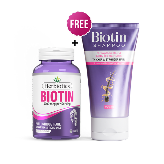 Biotin Hair Strengthening Duo (Get Free Shampoo)